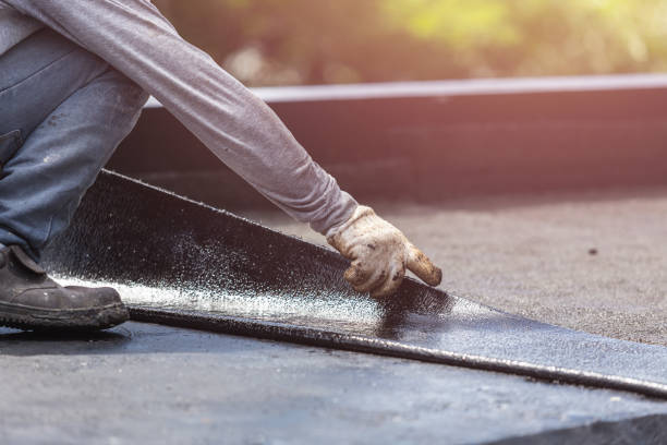 Professional Crawl Space Encapsulation technician working in Falmouth, VA
